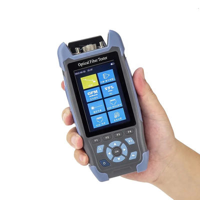 Sprzęt do testowania światłowodów Mini OTDR, reflektometr światłowodowy 12 w 1 z ekranem dotykowym