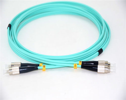OM3 Zestaw kabli włóknistego Jumpery lub patchcords z włókna optycznego 5,0 mm