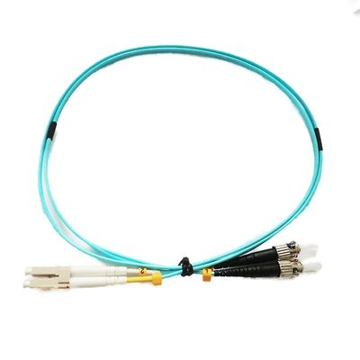 OM3 Zestaw kabli włóknistego Jumpery lub patchcords z włókna optycznego 5,0 mm