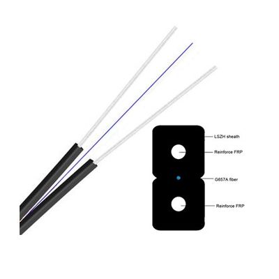 Wytrzymały kabel optyczny o długości fali 300N 850nm do szybkiej łączności