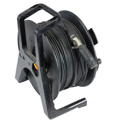 PC Plastic PCD380 Rozmieszczalny Tactical Fiber Optic Cable Roller Niepokrywalny Pusty Cable Drum Reel